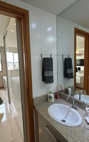 Apartamento à venda com 79m², 2 quartos e 1 vagaBanheiro da Suíte