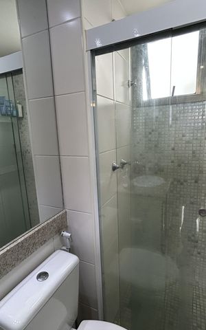 Apartamento à venda com 79m², 2 quartos e 1 vagaBanheiro da Suíte