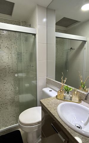 Apartamento à venda com 79m², 2 quartos e 1 vagaBanheiro Social