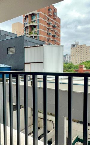 Studio à venda com 22m², 1 quarto e sem vaga Studio à venda com 22m², 1 quarto e sem vagaVaranda