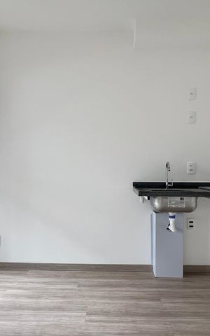 Studio à venda com 22m², 1 quarto e sem vaga Studio à venda com 22m², 1 quarto e sem vagaCozinha