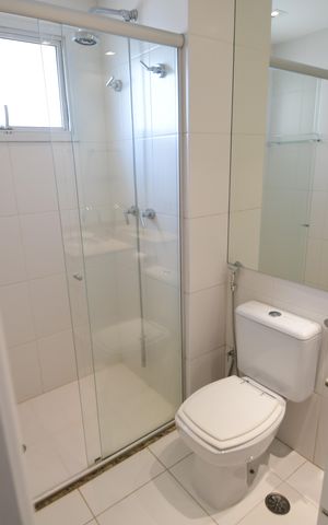 Apartamento para alugar com 113m², 2 quartos e 3 vagasBanheiro Suíte