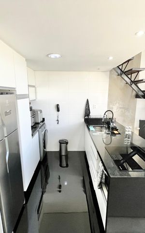 Studio à venda com 54m², 1 quarto e 1 vaga Studio à venda com 54m², 1 quarto e 1 vagaSala/Cozinha