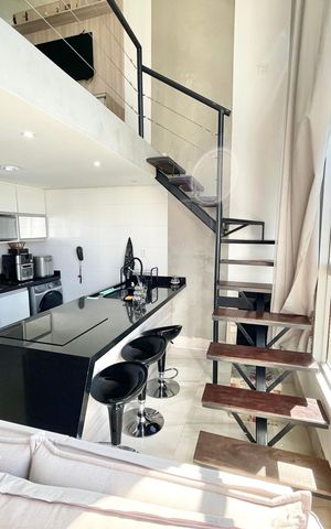 Studio à venda com 54m², 1 quarto e 1 vaga Studio à venda com 54m², 1 quarto e 1 vagaSala/Cozinha