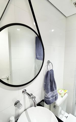 Studio à venda com 54m², 1 quarto e 1 vaga Studio à venda com 54m², 1 quarto e 1 vagaBanheiro