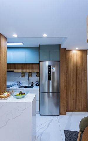 Apartamento à venda com 67m², 2 quartos e 1 vaga Apartamento à venda com 67m², 2 quartos e 1 vagaCozinha e Área de Serviço