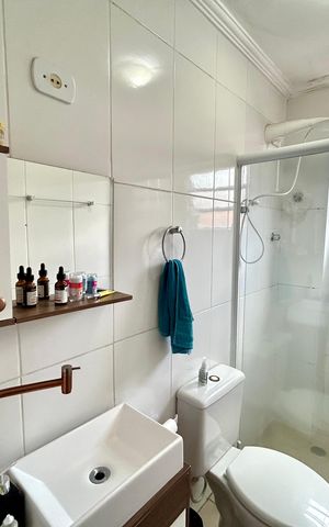 Apartamento à venda com 65m², 2 quartos e 1 vaga Apartamento à venda com 65m², 2 quartos e 1 vagaBanheiro