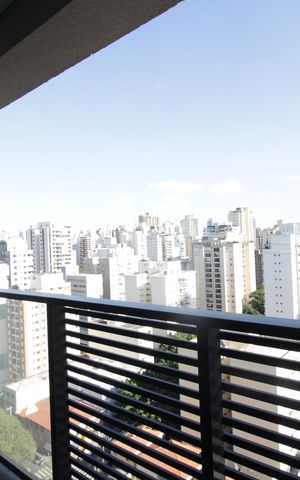 Apartamento à venda com 28m², 1 quarto e sem vaga Apartamento à venda com 28m², 1 quarto e sem vagaSacada