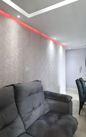 Apartamento à venda com 48m², 2 quartos e 1 vaga Apartamento à venda com 48m², 2 quartos e 1 vagaSala