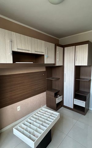 Apartamento à venda com 45m², 2 quartos e 1 vagaQuarto 1