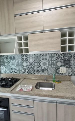 Apartamento à venda com 45m², 2 quartos e 1 vagaCozinha