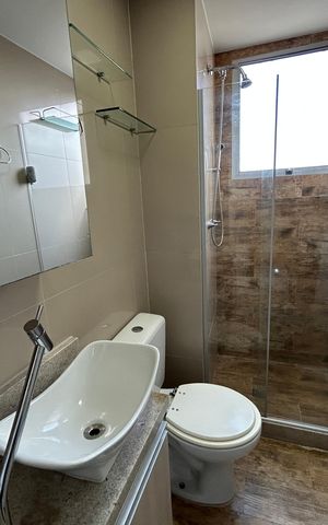 Apartamento à venda com 45m², 2 quartos e 1 vagaBanheiro social