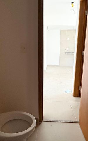 Apartamento para alugar com 55m², 1 quarto e 1 vaga Apartamento para alugar com 55m², 1 quarto e 1 vagaBanheiro Social