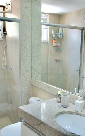 Apartamento para alugar com 69m², 3 quartos e 2 vagas Apartamento para alugar com 69m², 3 quartos e 2 vagasBanheiro Social