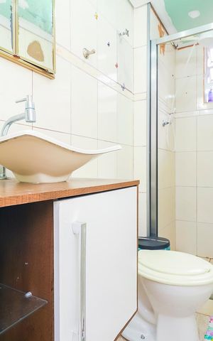 Apartamento para alugar com 62m², 2 quartos e sem vagaBanheiro