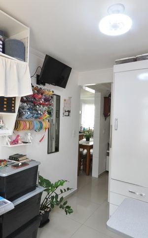 Apartamento à venda com 52m², 3 quartos e 1 vagaQuarto 3