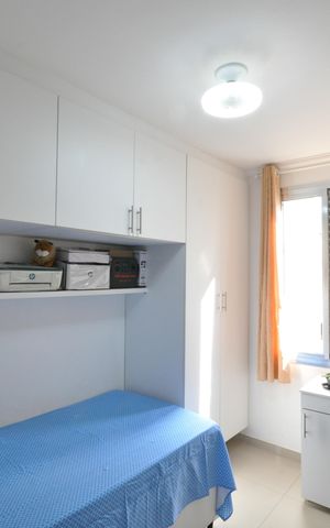 Apartamento à venda com 52m², 3 quartos e 1 vagaQuarto 2
