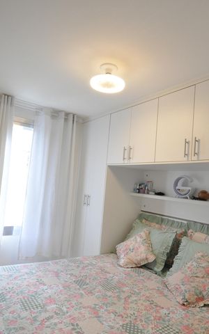 Apartamento à venda com 52m², 3 quartos e 1 vagaQuarto 1