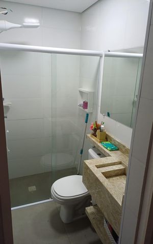 Apartamento à venda com 68m², 2 quartos e 1 vaga Apartamento à venda com 68m², 2 quartos e 1 vagaBanheiro