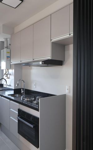 Apartamento à venda com 49m², 2 quartos e 1 vagaCozinha - Armários