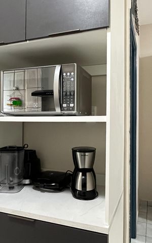 Apartamento para alugar com 37m², 1 quarto e 1 vagaCozinha e Área de Serviço