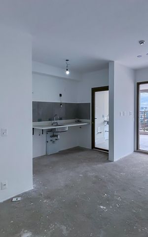 Apartamento à venda com 57m², 1 quarto e 1 vaga
