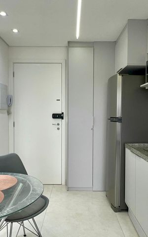 Studio para alugar com 30m², 1 quarto e sem vaga Studio para alugar com 30m², 1 quarto e sem vagaCozinha