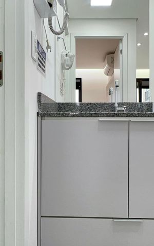 Studio para alugar com 30m², 1 quarto e sem vaga Studio para alugar com 30m², 1 quarto e sem vagaBanheiro