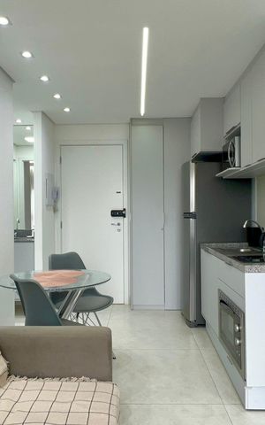 Studio para alugar com 30m², 1 quarto e sem vaga Studio para alugar com 30m², 1 quarto e sem vagaSala