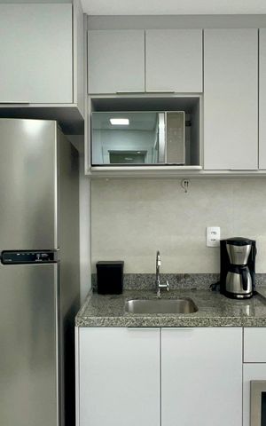 Studio para alugar com 30m², 1 quarto e sem vaga Studio para alugar com 30m², 1 quarto e sem vagaCozinha