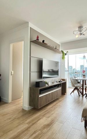 Apartamento para alugar com 50m², 2 quartos e 1 vaga Apartamento para alugar com 50m², 2 quartos e 1 vagaSala