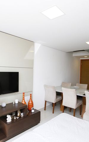 Apartamento à venda com 120m², 2 quartos e 3 vagasSala