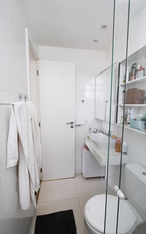 Apartamento à venda com 120m², 2 quartos e 3 vagasBanheiro da Suíte