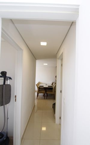 Apartamento à venda com 120m², 2 quartos e 3 vagasCorredor