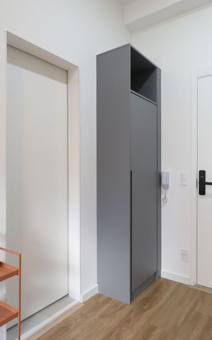 Studio para alugar com 24m², 1 quarto e sem vagaCozinha 