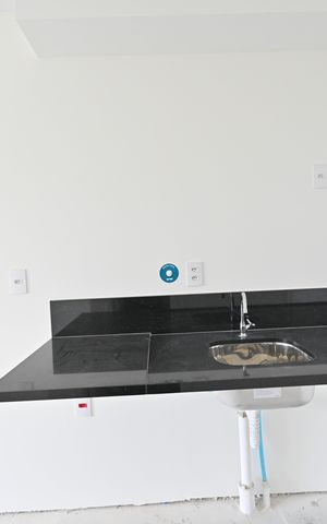 Studio à venda com 26m², 1 quarto e sem vagaCozinha