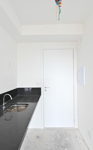 Studio à venda com 26m², 1 quarto e sem vagaCozinha