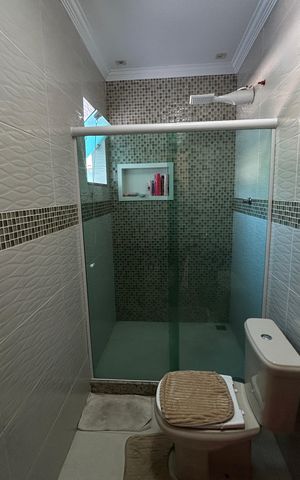 Casa de condomínio à venda com 128m², 3 quartos e 1 vagaBanheiro