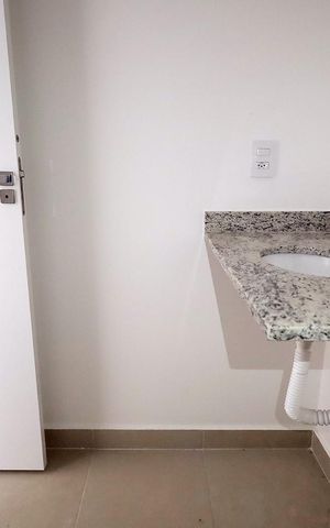 Apartamento à venda com 39m², 1 quarto e 1 vaga Apartamento à venda com 39m², 1 quarto e 1 vagaBanheiro