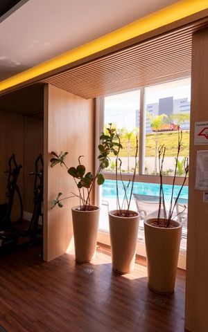 Apartamento à venda com 45m², 1 quarto e 1 vaga Apartamento à venda com 45m², 1 quarto e 1 vagaÁrea comum - Academia