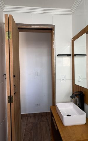 Apartamento à venda com 50m², 2 quartos e 1 vaga Apartamento à venda com 50m², 2 quartos e 1 vagaBanheiro