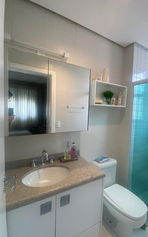Apartamento para alugar com 166m², 4 quartos e 2 vagas Apartamento para alugar com 166m², 4 quartos e 2 vagasBanheiro
