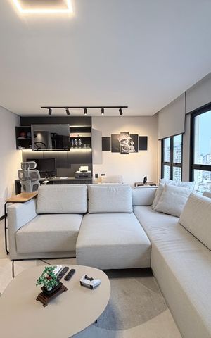 Apartamento à venda com 70m², 1 quarto e 1 vagaSala