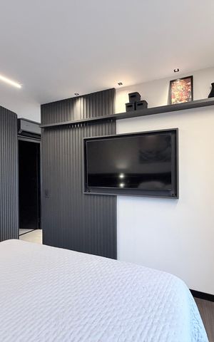 Apartamento à venda com 70m², 1 quarto e 1 vagaQuarto 