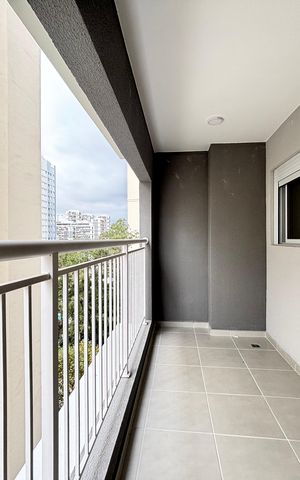 Apartamento para alugar com 42m², 2 quartos e sem vagaVaranda