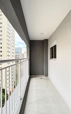 Apartamento para alugar com 42m², 2 quartos e sem vagaVaranda