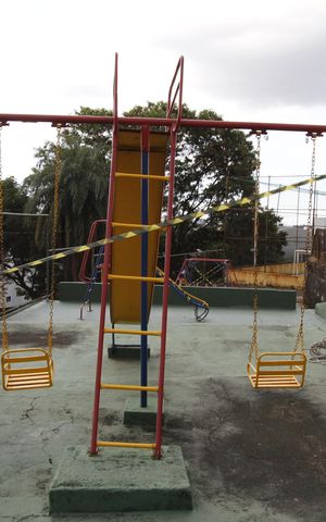 Apartamento à venda com 109m², 3 quartos e 2 vagasÁrea comum - Playground
