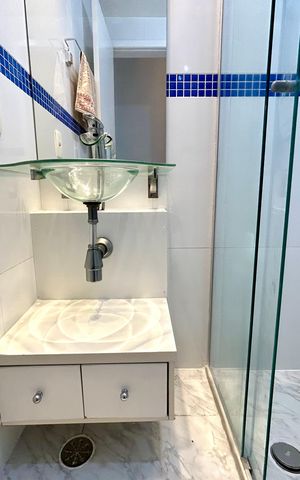 Apartamento à venda com 58m², 3 quartos e 1 vaga Apartamento à venda com 58m², 3 quartos e 1 vagaBanheiro 1