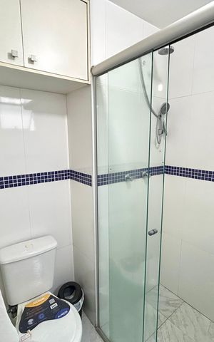Apartamento à venda com 58m², 3 quartos e 1 vaga Apartamento à venda com 58m², 3 quartos e 1 vagaBanheiro da Suíte