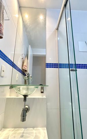 Apartamento à venda com 58m², 3 quartos e 1 vaga Apartamento à venda com 58m², 3 quartos e 1 vagaBanheiro 1